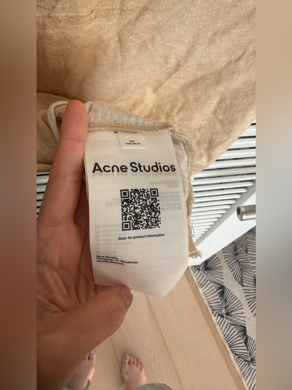 Acne studio logo tshirt size:XS - Picture 5 of 6